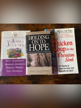 3 Self Help Books including Chicken Soup for the Christian Soul
